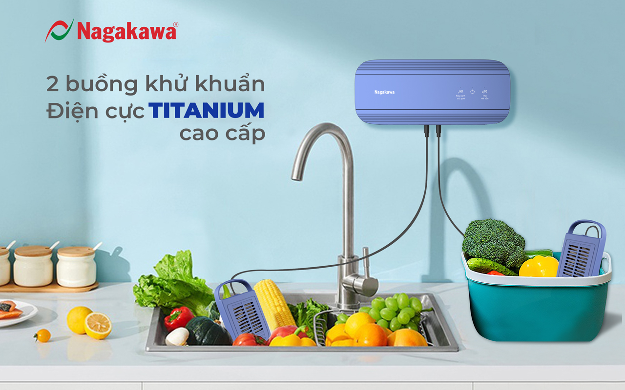 2 buồng khử khuẩn, rút ngắn thời gian xử lý lượng lớn thực phẩm