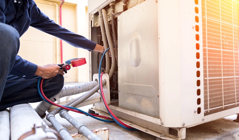 Kiểm tra hệ thống gas của điều hòa