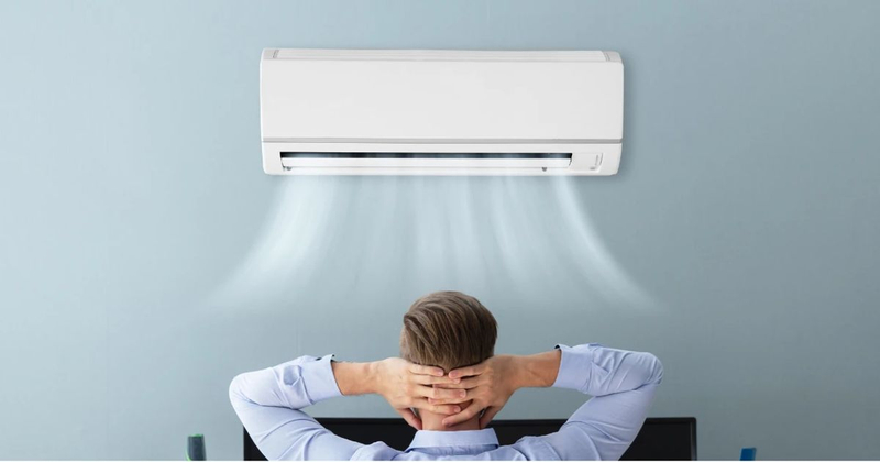 Máy vẫn thổi hơi lạnh khi bật chế độ sưởi