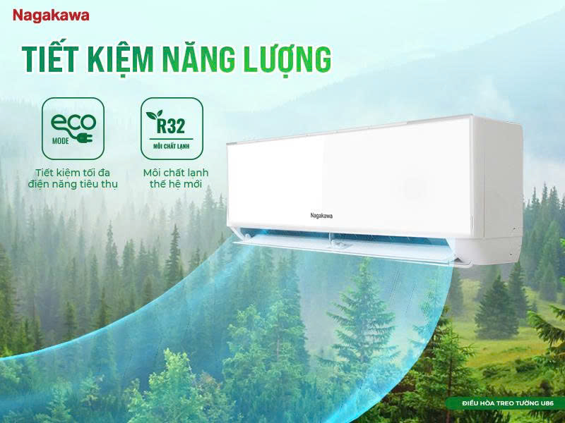 Nagakawa NS-C09R2U86 làm lạnh nhanh, dễ dùng, chi phí hợp lý