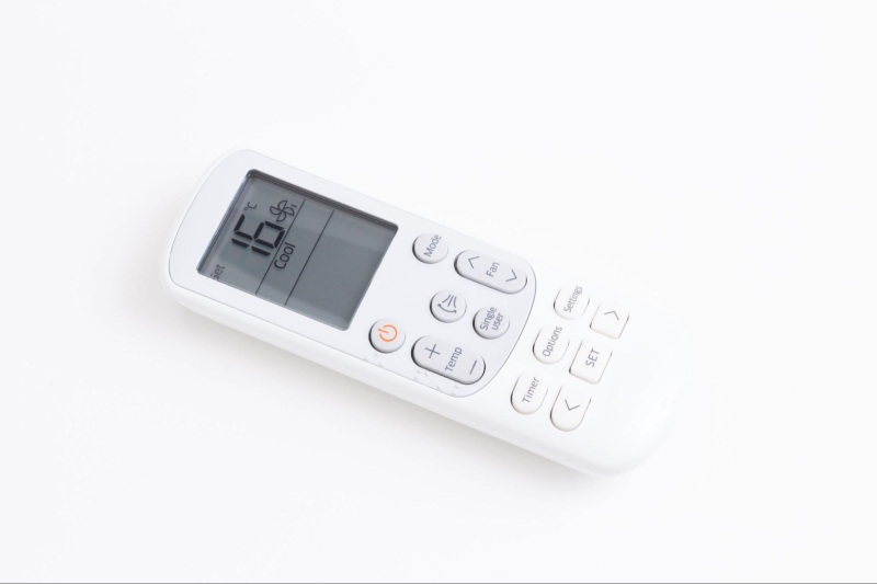 Biểu tượng cánh quạt trên màn hình là đã chuyển qua chế độ Fan only thành công