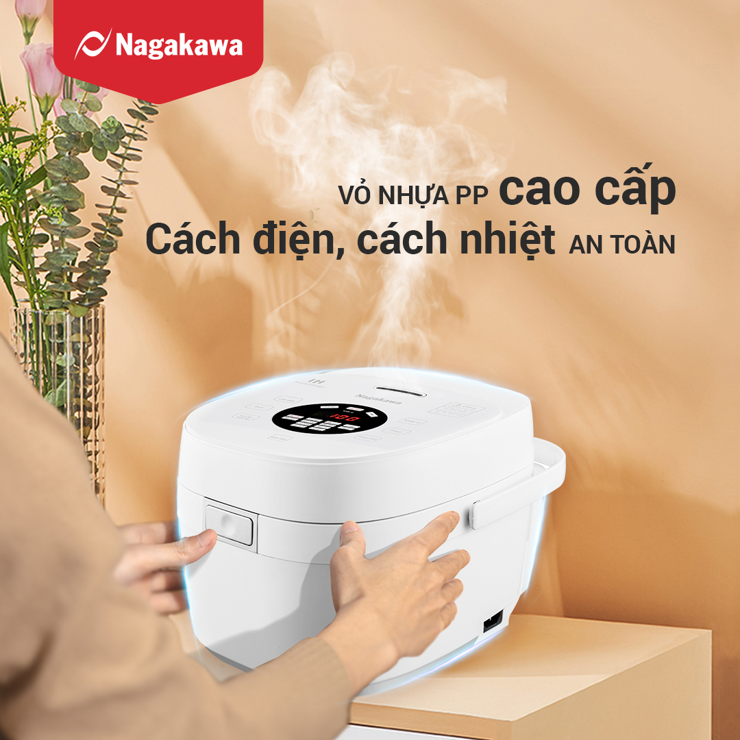 Nồi cơm điện cao tần nên được làm bằng chất liệu phù hợp giúp gia tăng tuổi thọ và đảm bảo an toàn