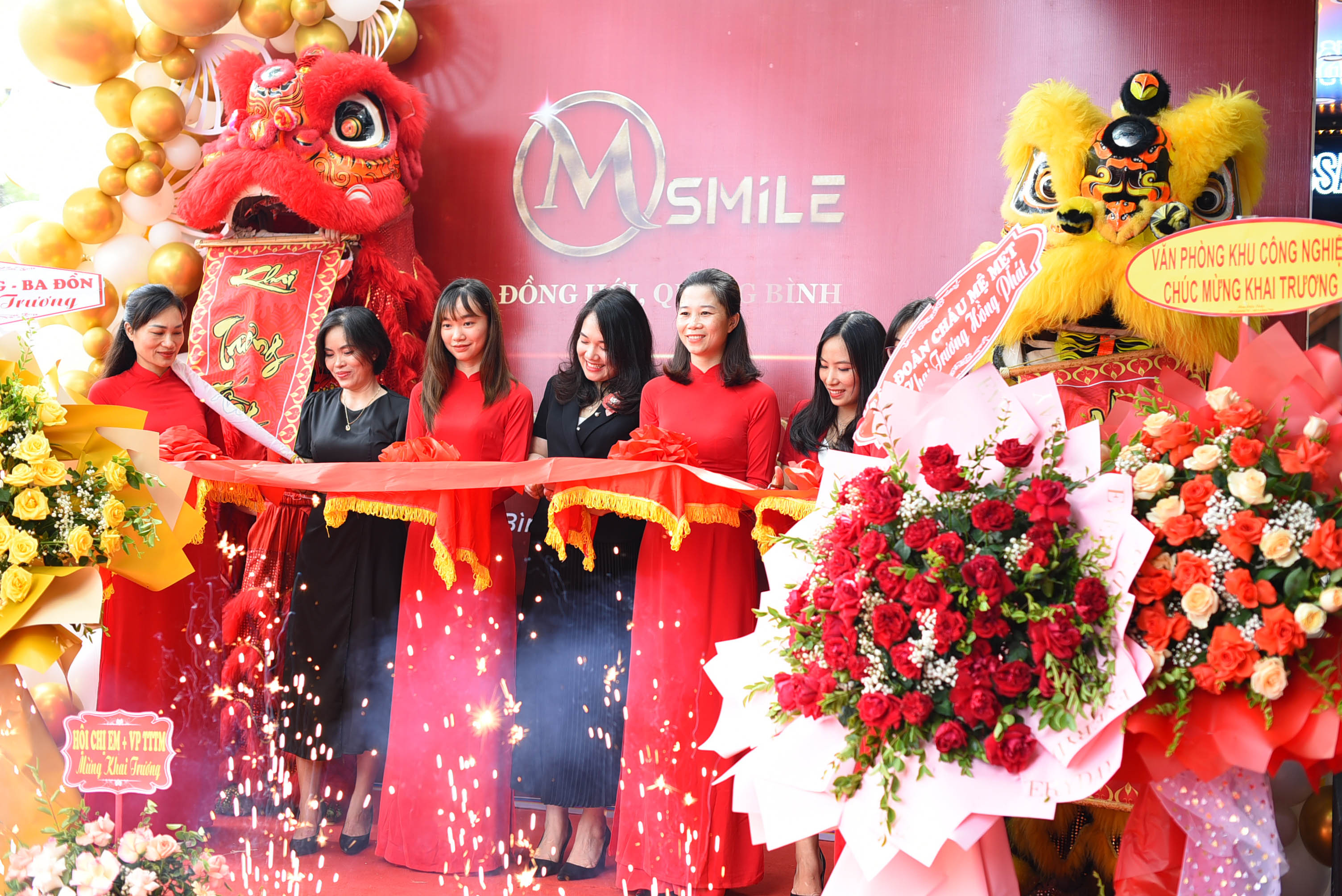 TƯNG BỪNG KHAI TRƯƠNG SHOWROOM MSMILE TẠI ĐỒNG HỚI, QUẢNG BÌNH