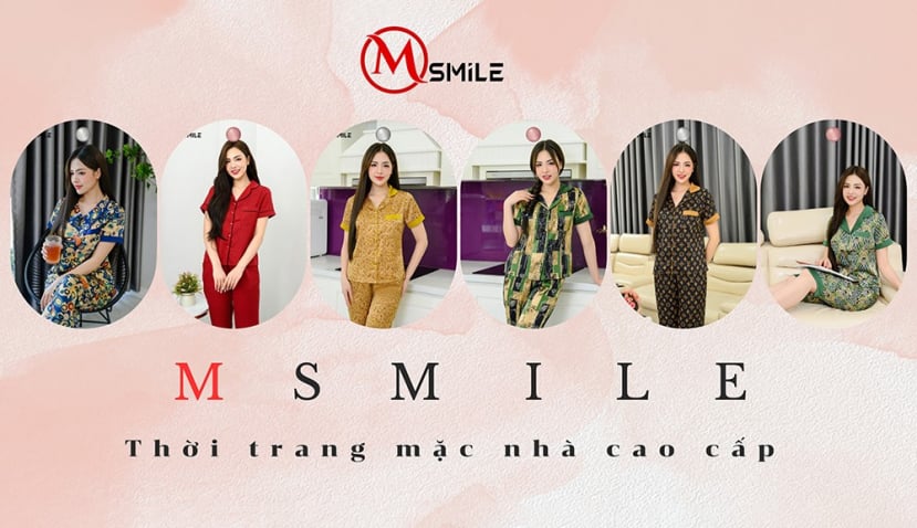 Phụ nữ hiện đại ở nhà vẫn xinh đẹp sang trọng cùng thời trang mặc nhà MSmile