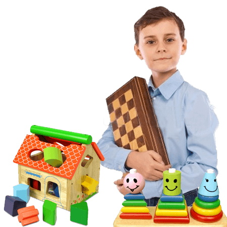 Đồ chơi giáo dục và trí tuệ - Bé trai