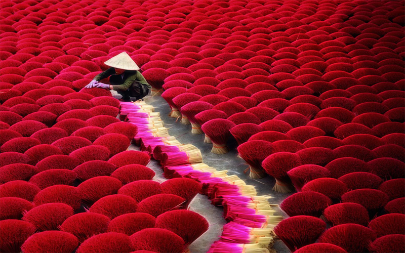 Cách làm nhang que sạch