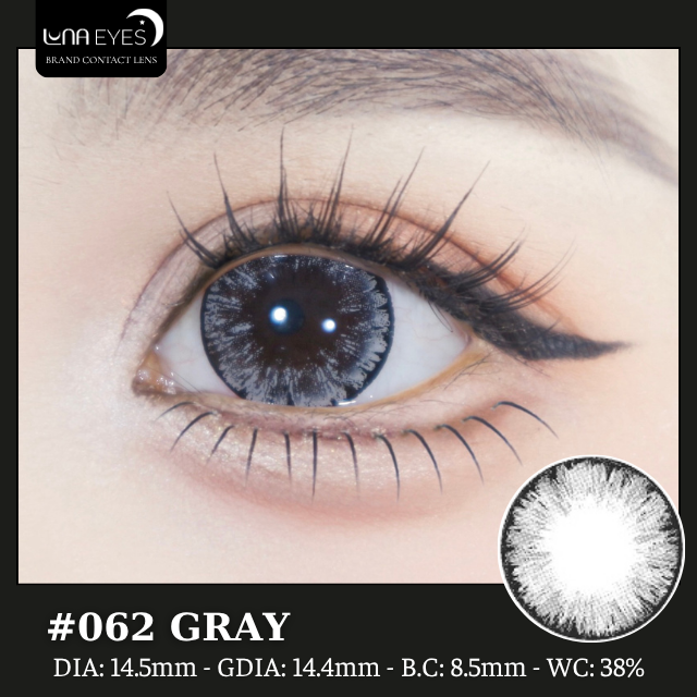 (Luna Eyes) 062 GRAY - size to