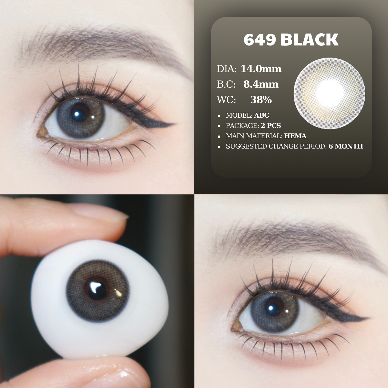 PP 649 BLACK - size nhỏ