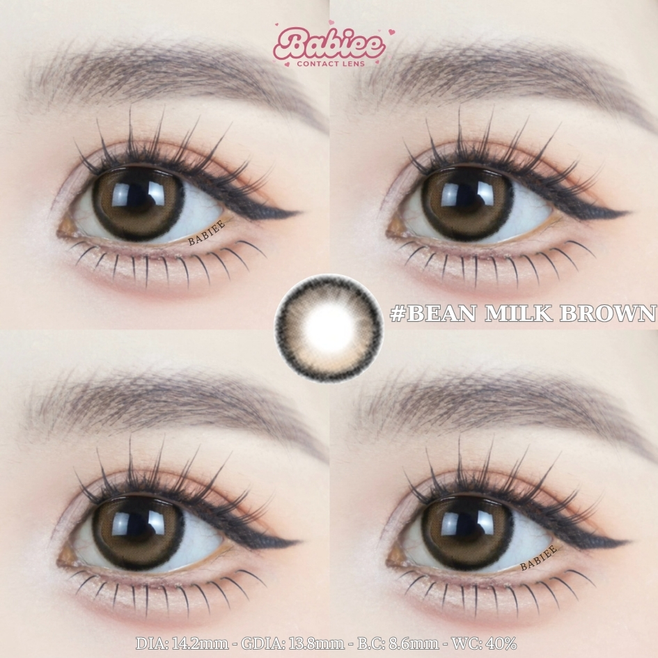 (Babiee) BEAN MILK BROWN - size vừa