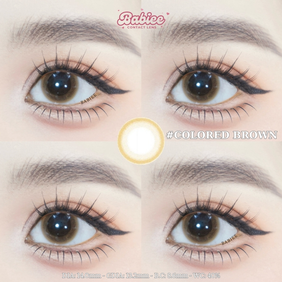 (Babiee) COLORED BROWN - size nhỏ
