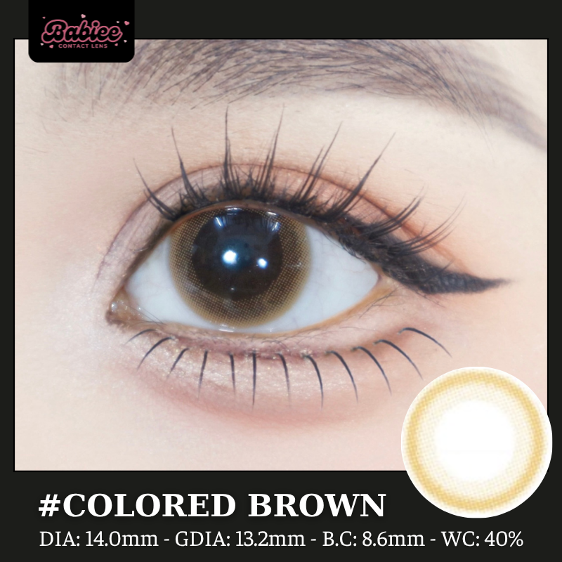 (Babiee) COLORED BROWN - size nhỏ
