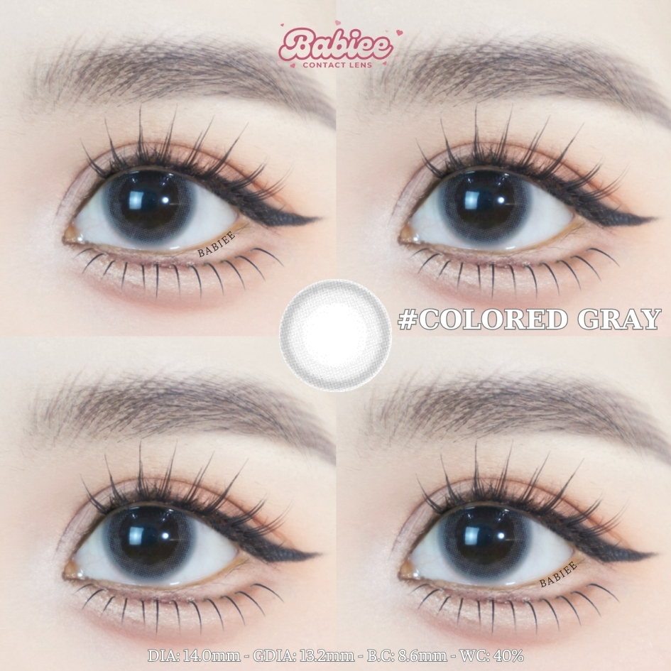 (Babiee) COLORED GRAY - size nhỏ