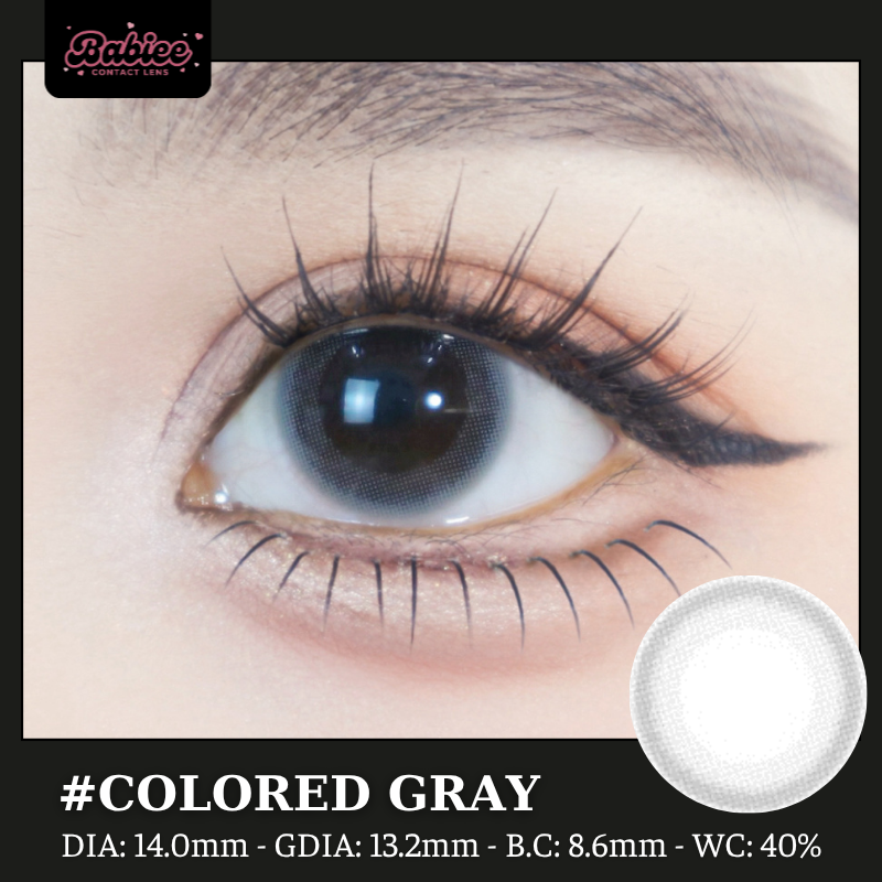 (Babiee) COLORED GRAY - size nhỏ