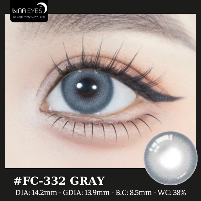 (quà tặng) FC-332 GRAY - size vừa