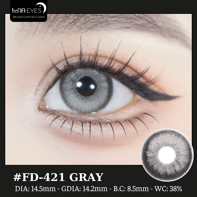 (quà tặng) FD-421 GRAY - size to