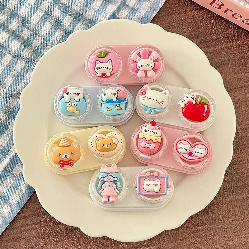 Khay đơn hình thú dễ thương kèm dụng cụ đeo