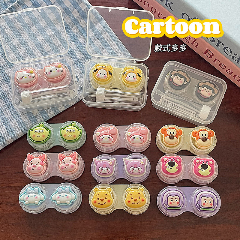 Khay đơn thú hoạt hình cartoon kèm khay dụng cụ