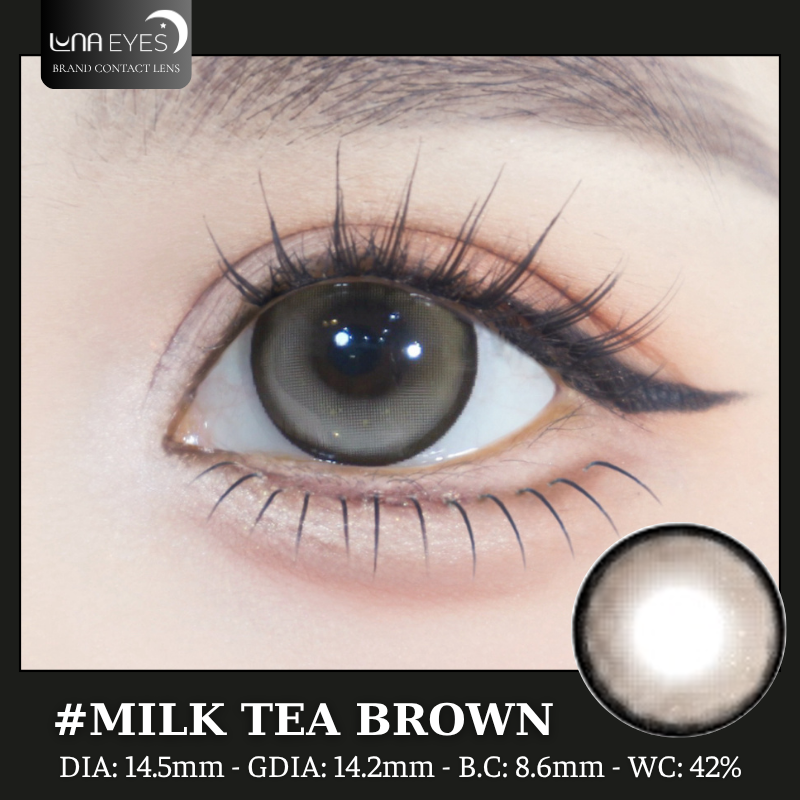 [1-DAY] MILK TEA BROWN (LA-116) - size to