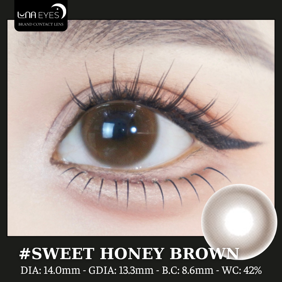 [1-DAY] SWEET HONEY BROWN - size nhỏ