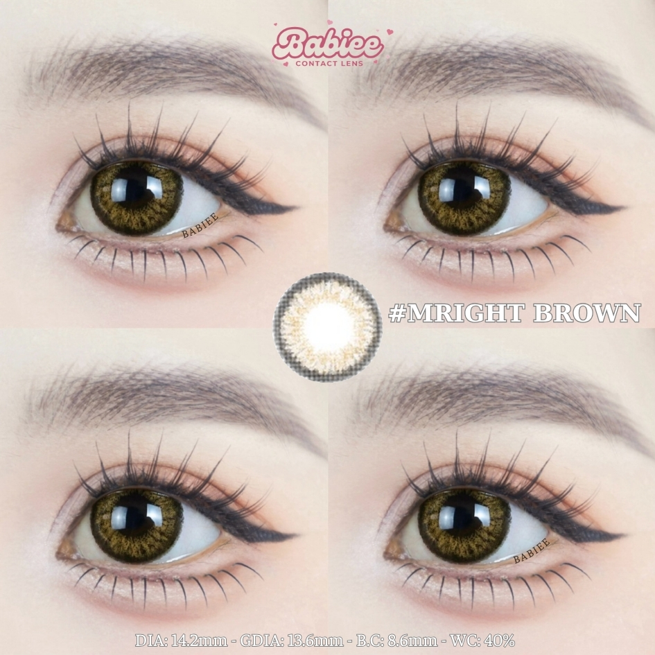 (Babiee) MRIGHT BROWN - size vừa