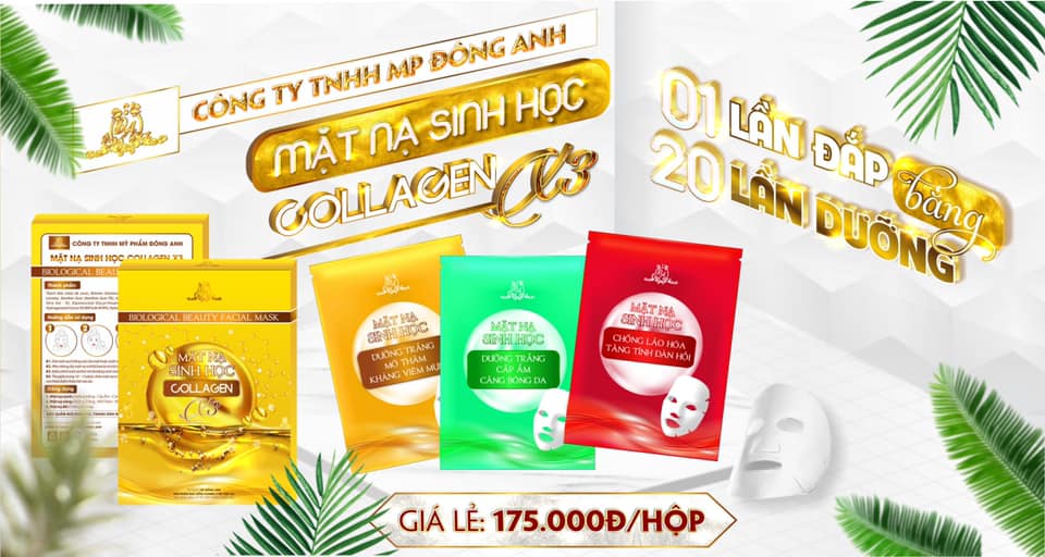 Nạ thạch cấp ẩm collagenx3