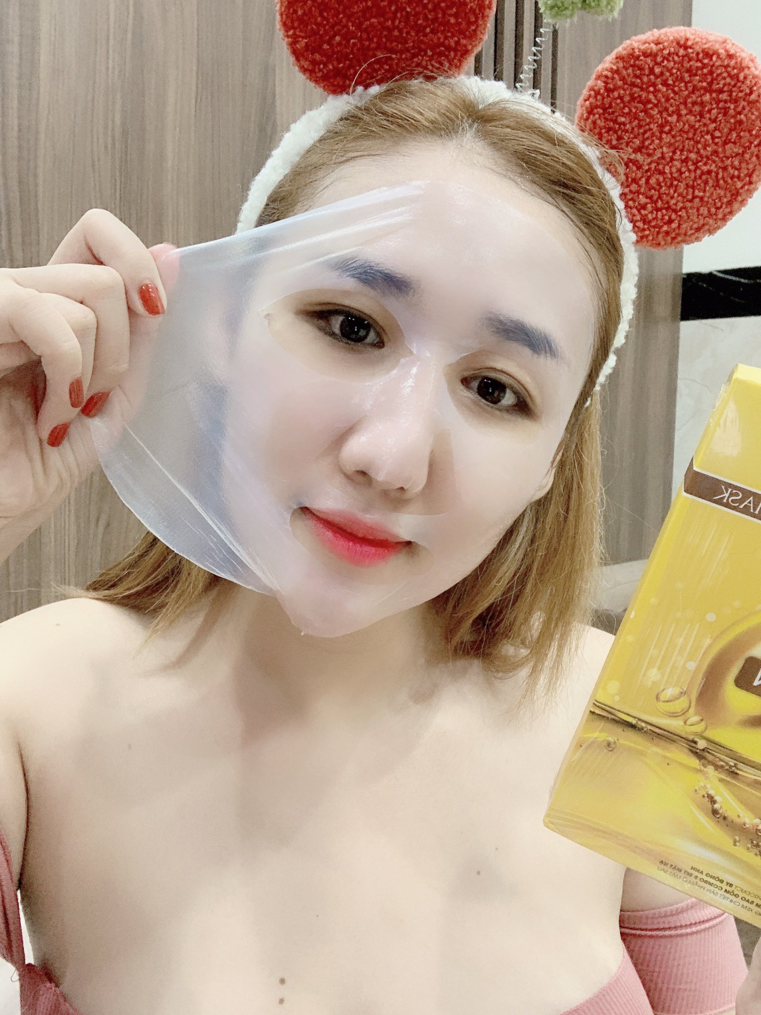 Nạ thạch cấp ẩm collagenx3