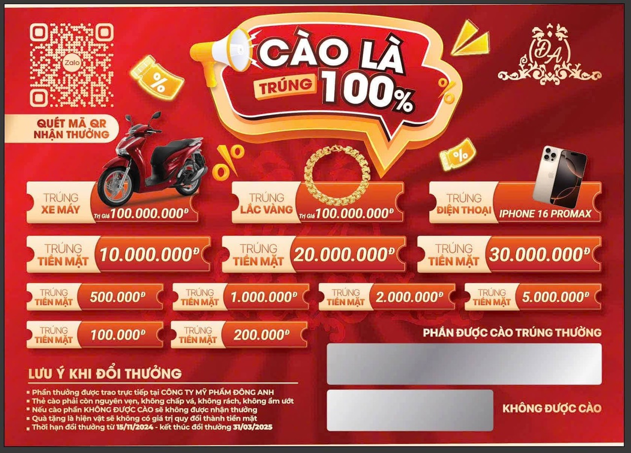 Trà Đào Nâng Cấp [ Tặng thẻ cào trúng thưởng 100% + Cô ba trà ]