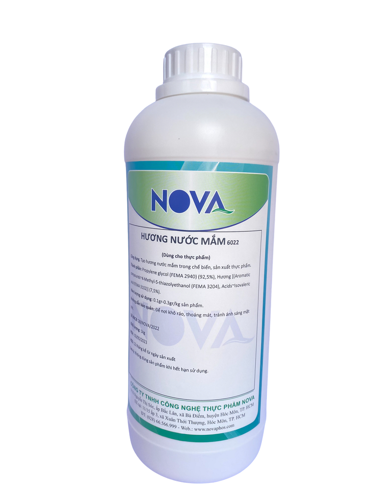 Sản phẩm hương nước mắm 6022 nhà Nova 
