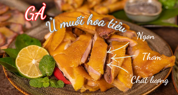 Cách ủ gà bằng muối