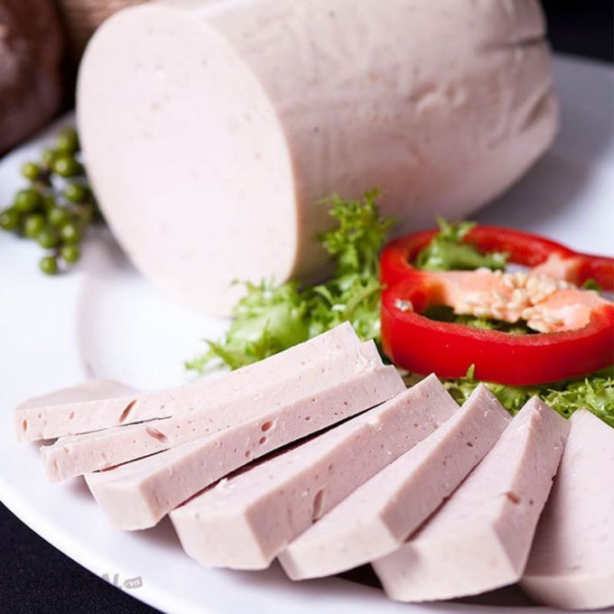 Chả lụa dai giòn ngon hơn khi thêm phụ gia tạo giòn K70