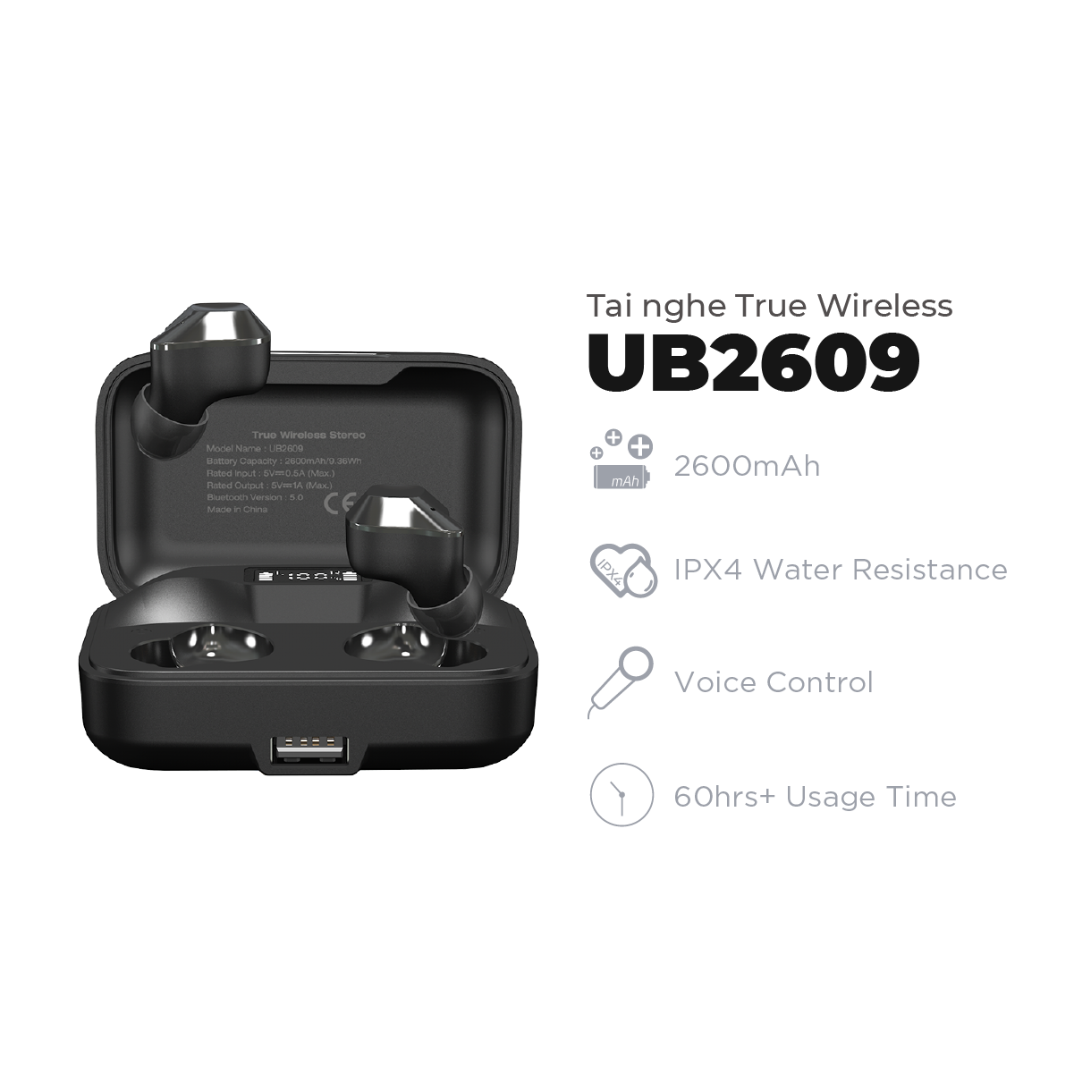 Tai nghe True Wireless Energizer - UB2609