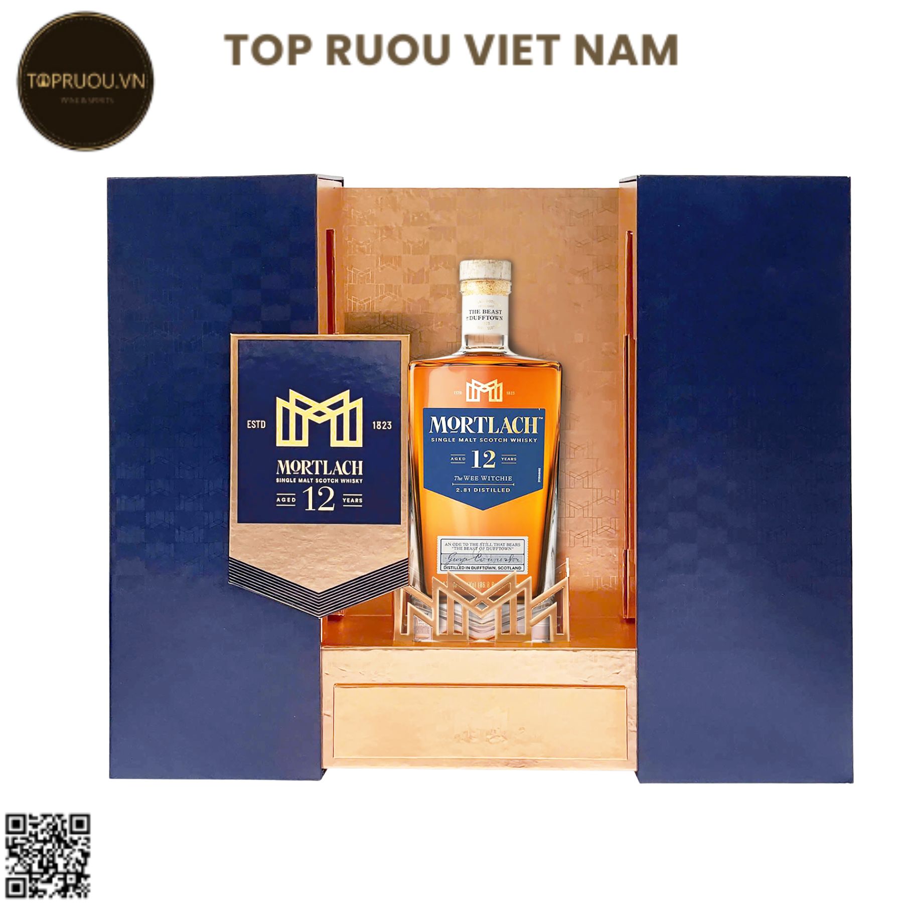 Hộp Qùa Mortlach 12 GB F26 - 40% - 700ml - Scotland