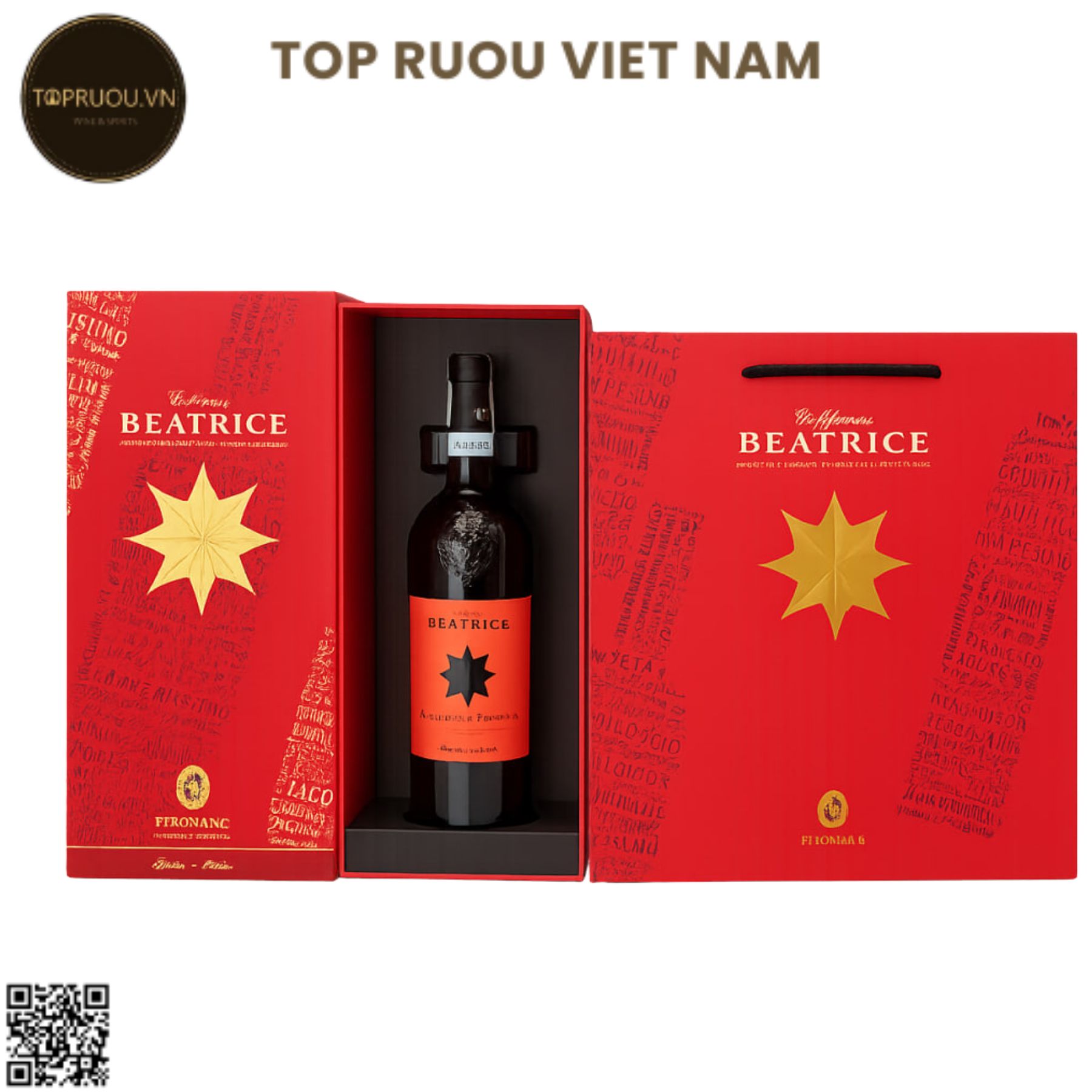 Hộp Qùa Tết Collezione Beatrice Montepulciano D'Abruzzo - Ý - Montepulciano - 13% - 750ml