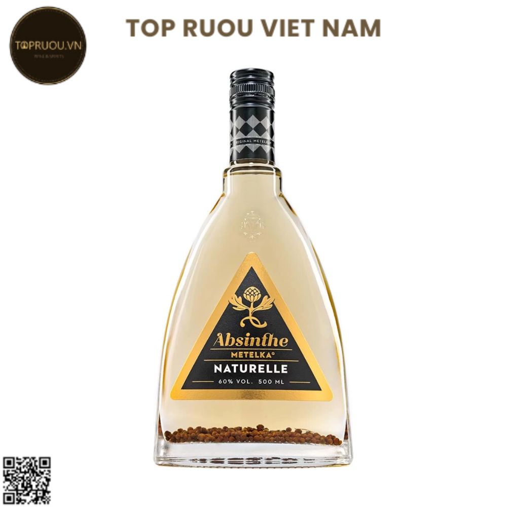 Absinthe Metelka Naturelle - 500ml - 60% - Cộng Hòa Czech