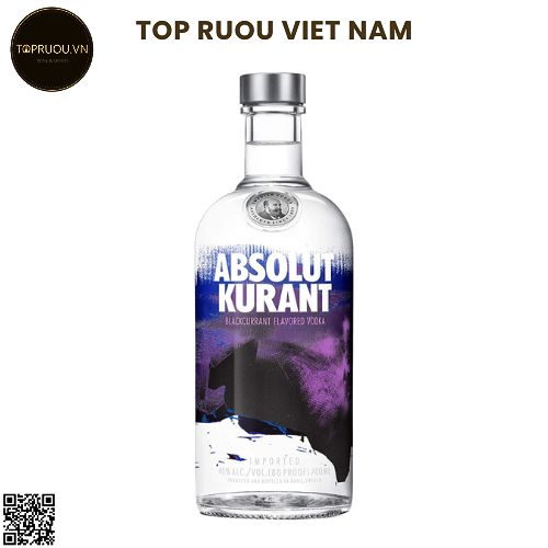 Vodka Absolut Kurant (Nho) - 1000ml - 40% - Thụy Điển