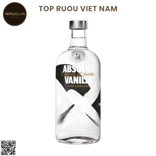 Vodka Absolut Vanila (Vani) - 1000ml - 40% - Thụy Điển