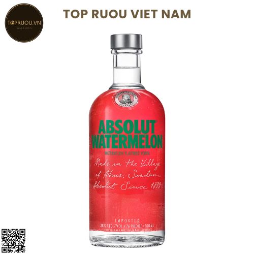 Vodka Absolut Watermelon - 700ml - 40% - Thụy Điển
