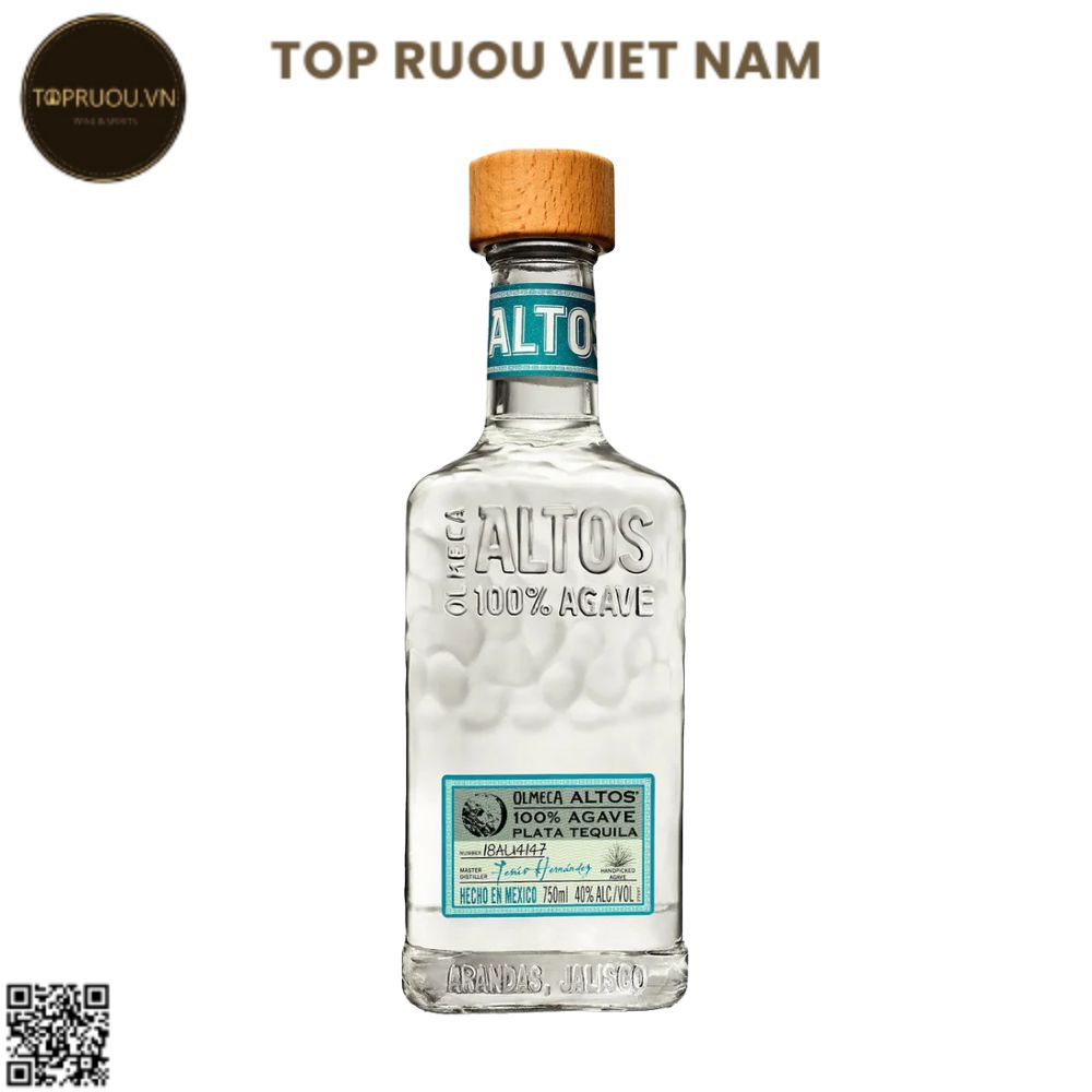 Tequila Olmeca Altos Plata - 700ml - 38% - Mexico