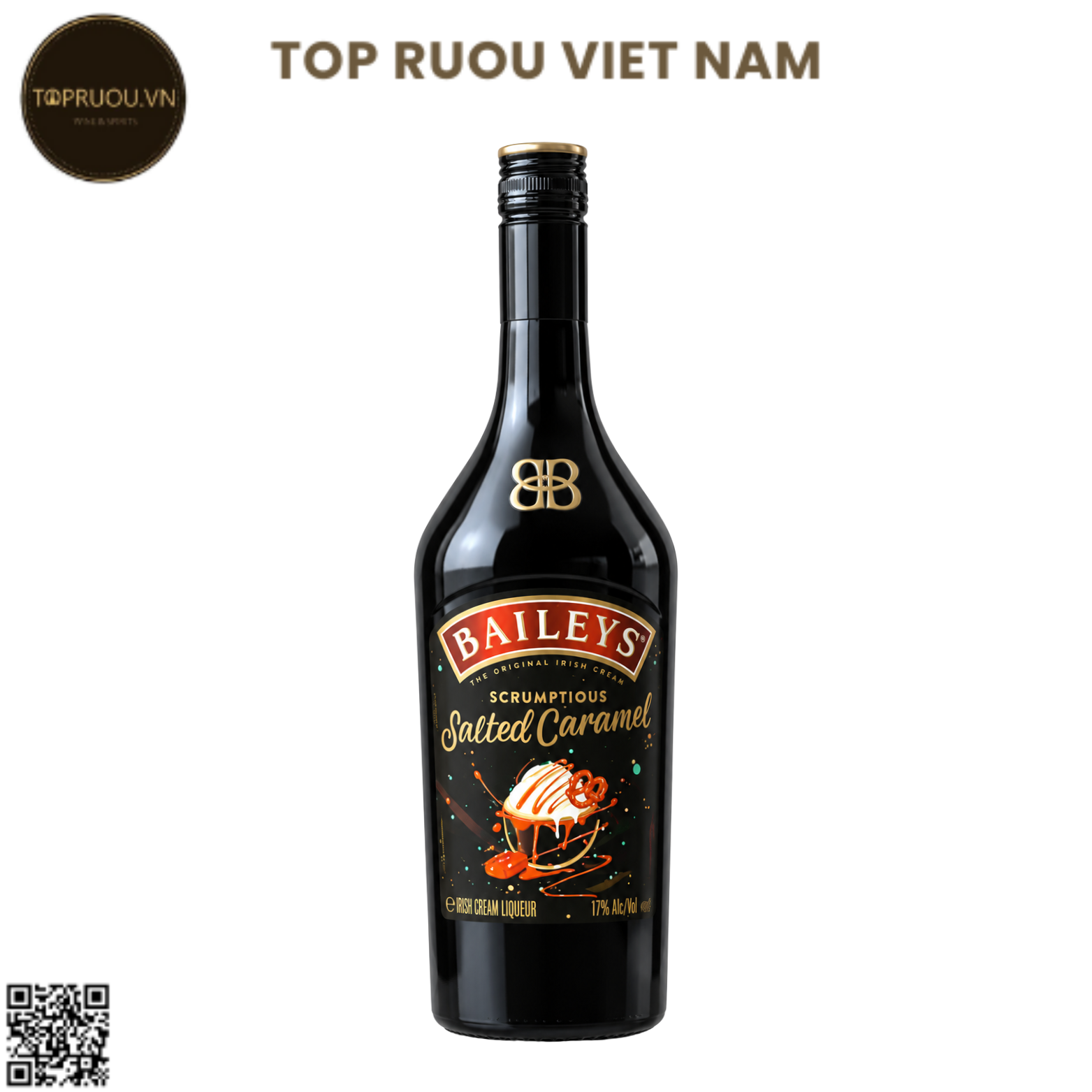 Rượu Sữa Baileys Salted Caramel 700ml - 17% - Iceland
