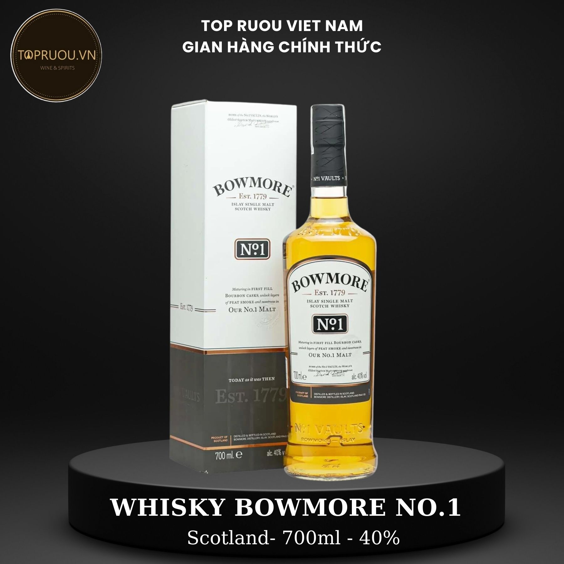 Bowmore No.1 - 700ml - 40% - Scotland