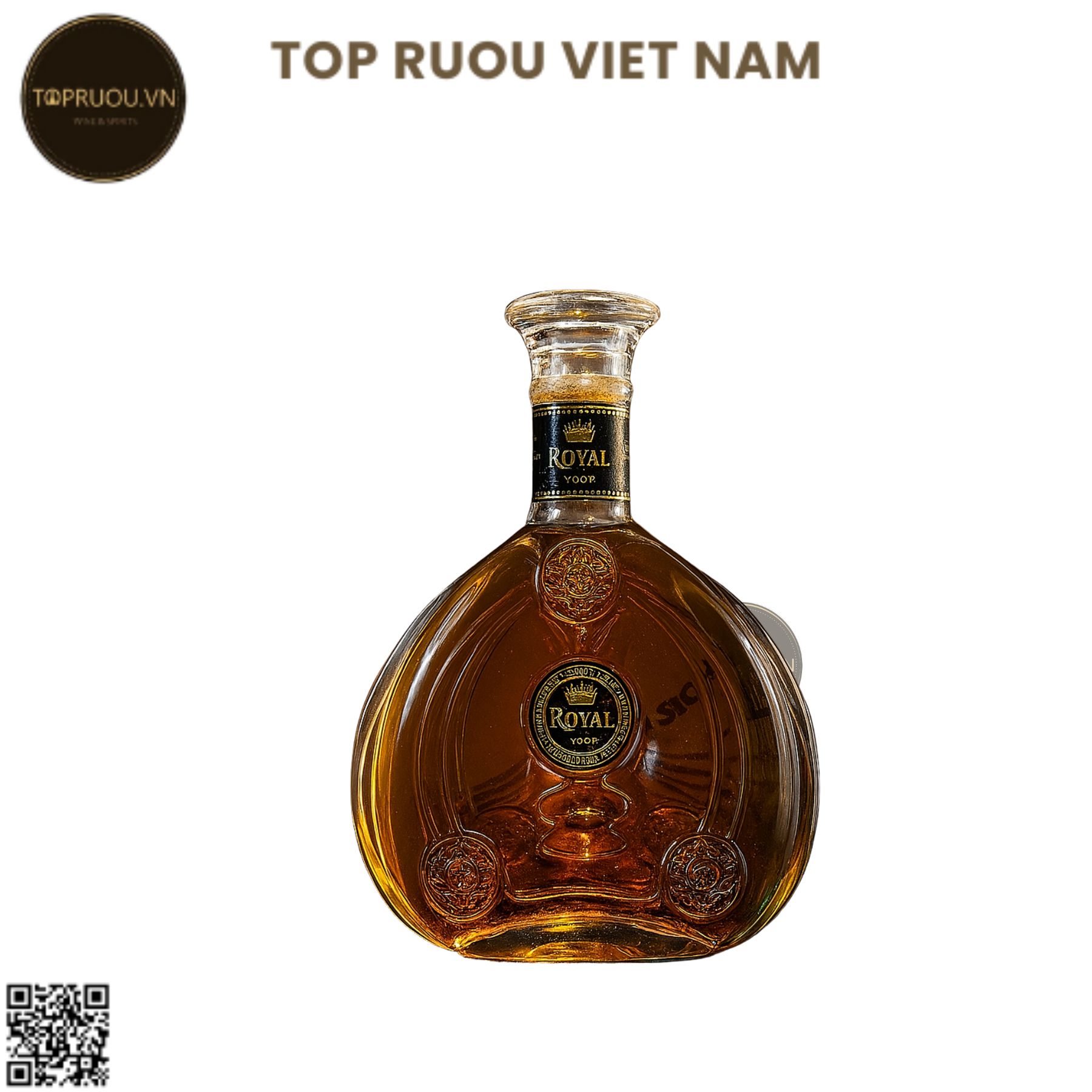Brandy XO Royal - 700ml - 40% - Pháp (Không Hộp Gỗ)