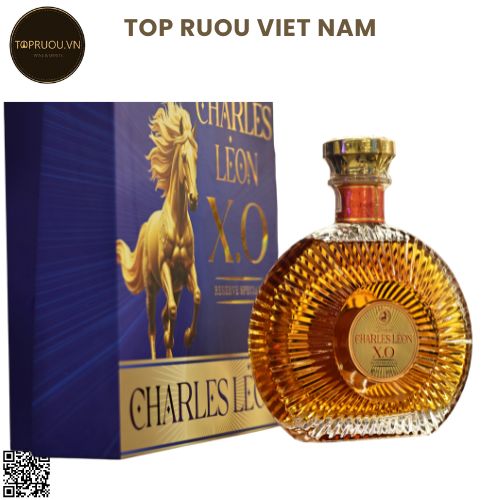 Brandy XO Charles Leon - 700ml - 40% - Pháp