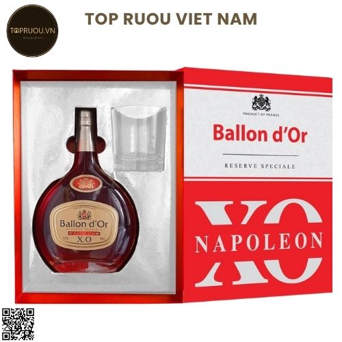 Brandy XO Ballon D'or - 700ml - 40% - Pháp