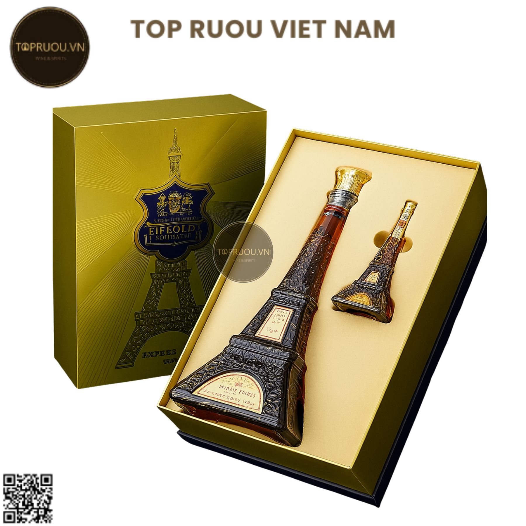 Brandy XO Leopold Tháp - 700ml - 40% - Pháp