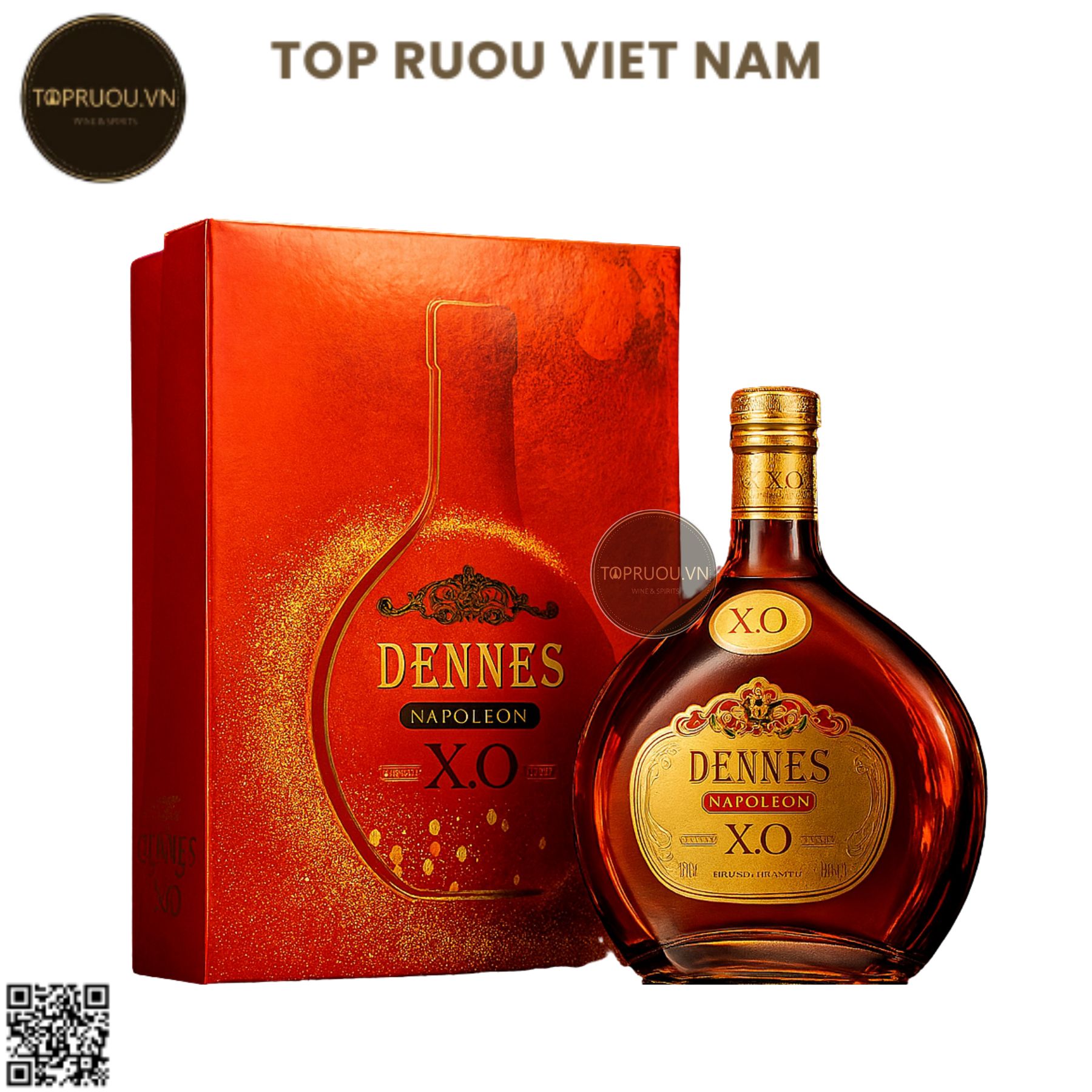 Brandy XO Dennes Napoleon - 700ml - 40% - Scotland