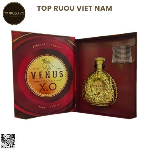 Brandy XO Venus Gold - 700ml - 40% - Pháp