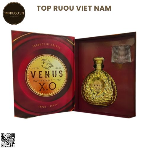 Brandy XO Venus Gold - 700ml - 40% - Pháp