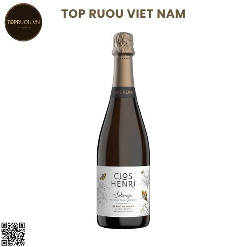 Vang Nổ Clos Henri Solange Blanc De Noirs (Methode Traditionelle) - New Zealand - Glera - 12,5% - 750ml