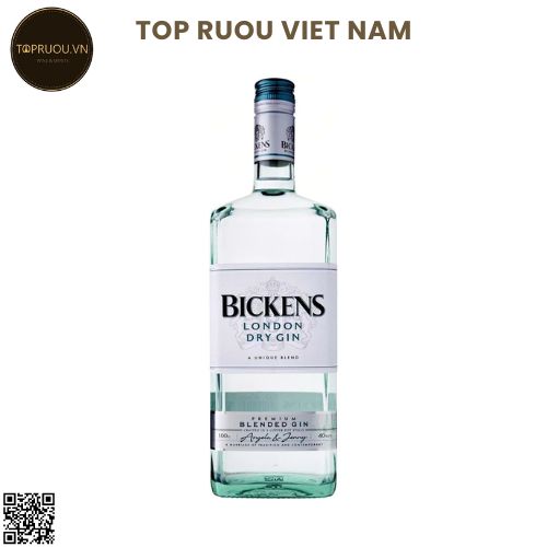 Gin Bickens London Dry - 1000ml - 40% - Anh