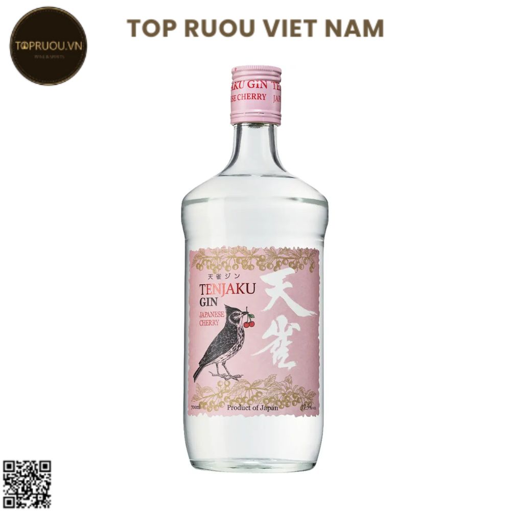 Gin Tenjaku Cherry - 700ml - 37,5% - Nhật Bản